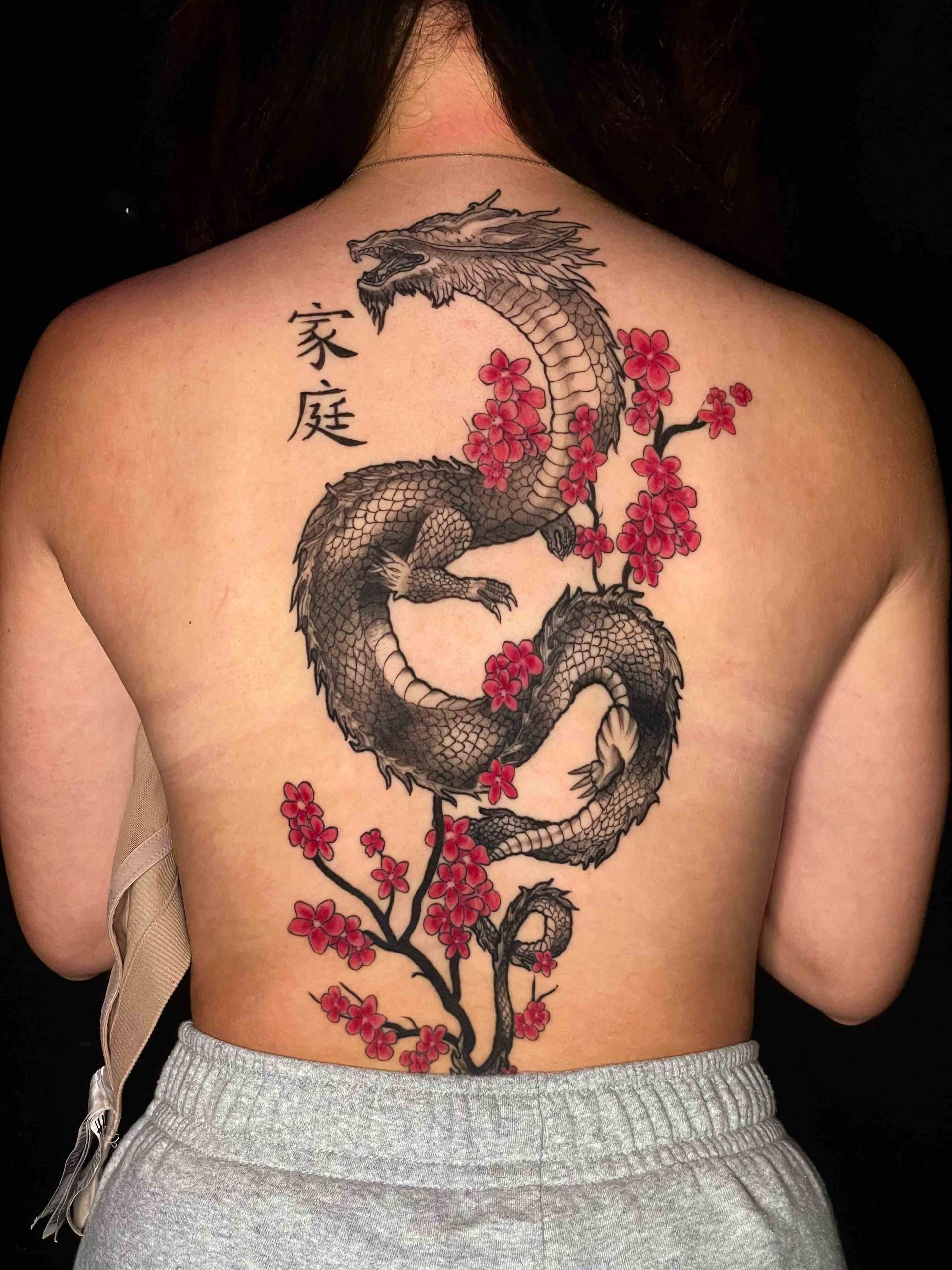 Rücken Tattoo - Luan Art Tattoo Studio