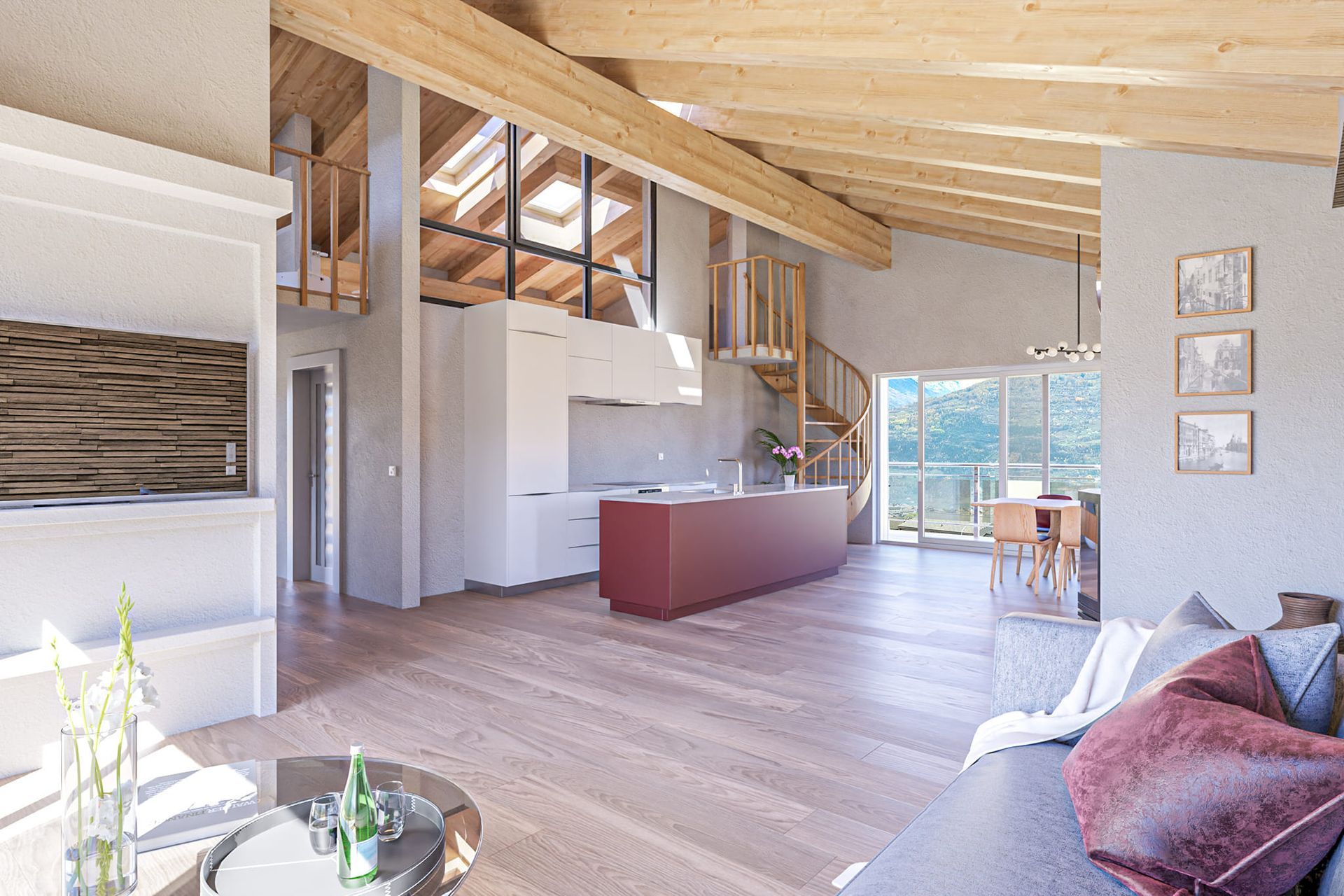 Alina Promotions, salle à manger