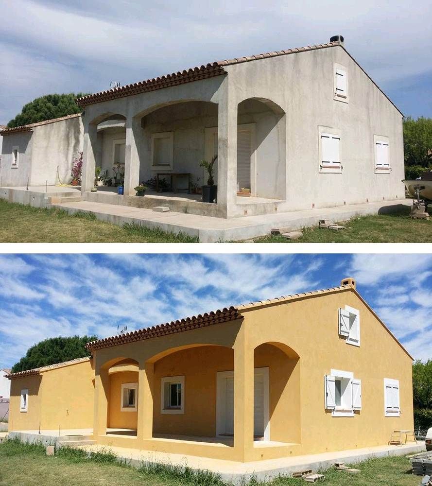 Peinture de façades de maison