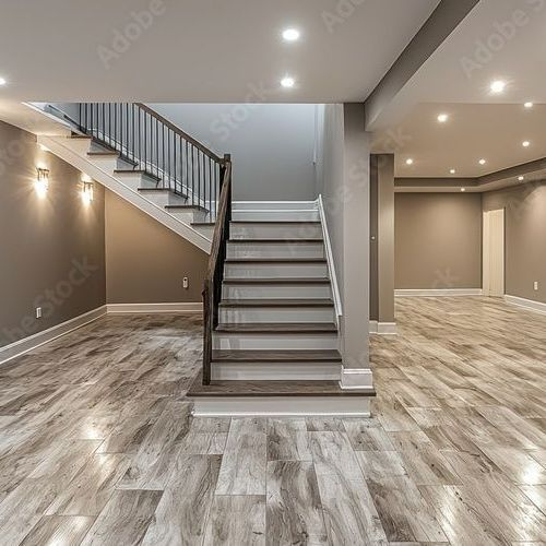 Intérieur de maison rénovée