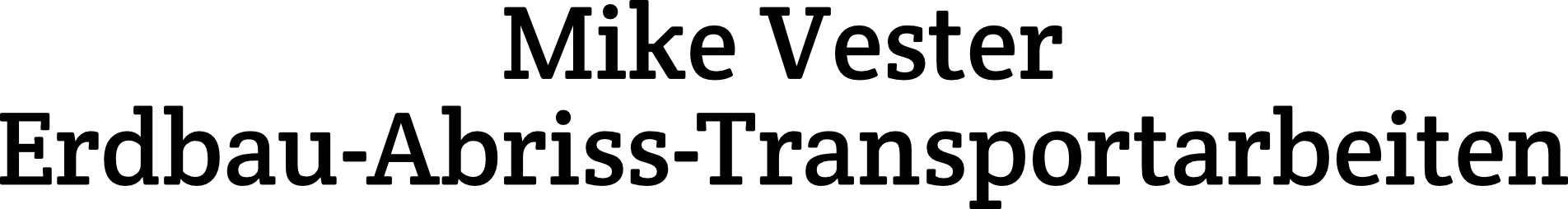 Logo | Mike Vester Mike Vester | Logo | Teltow