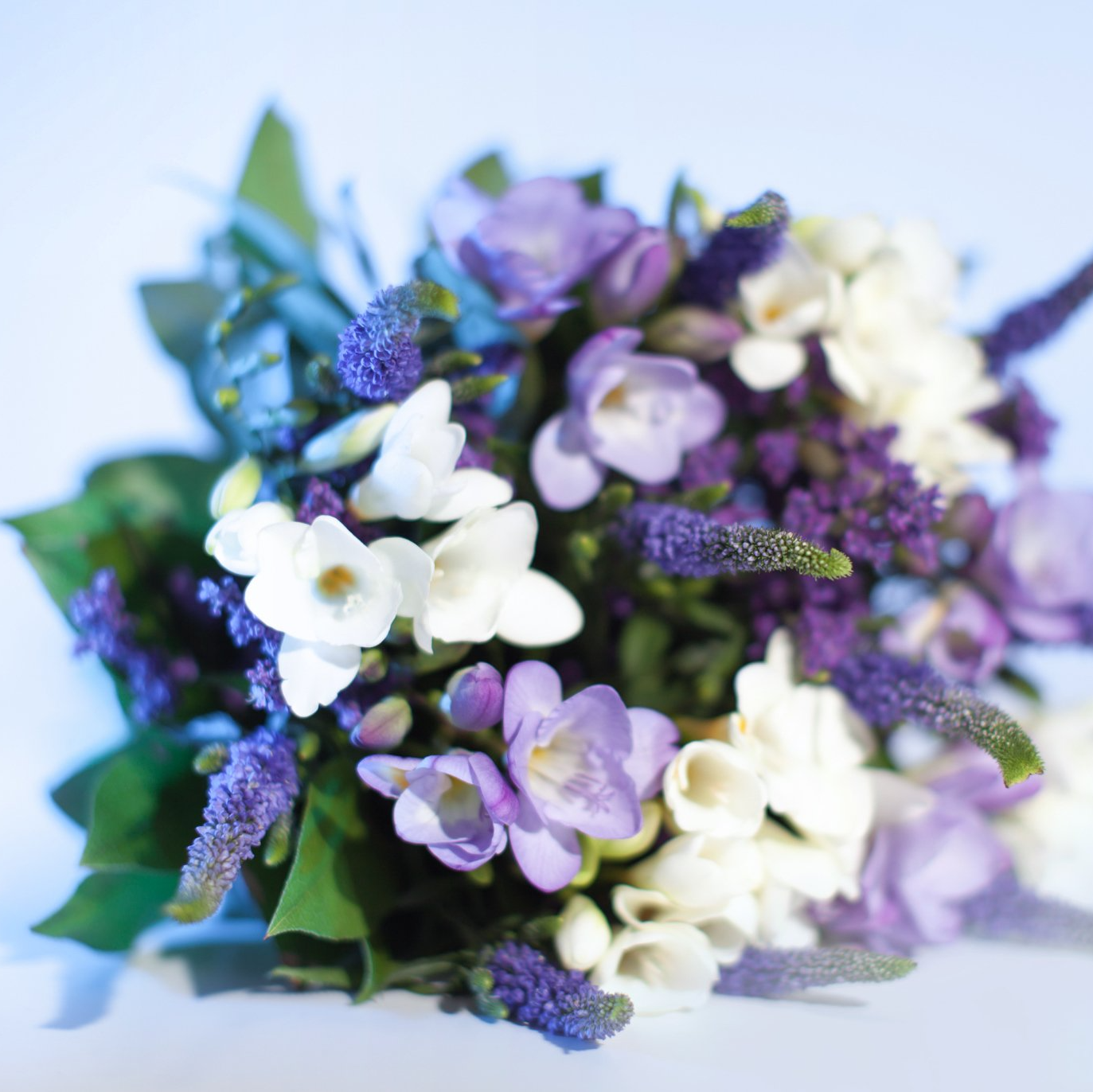 Bouquet mariage lila