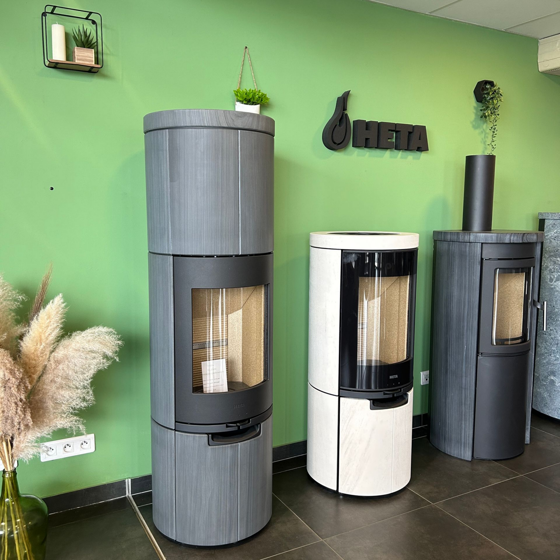 Poêles HETA commercialisés par FLAMABOIS