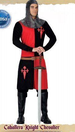 Costume chevalier croisé