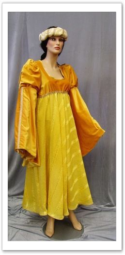 Costume dame du moyen age