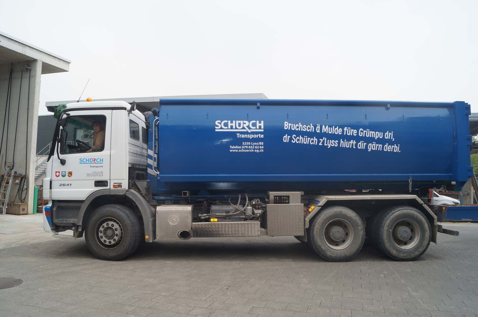 Transporte und Muldenservice - Schürch AG in Lyss