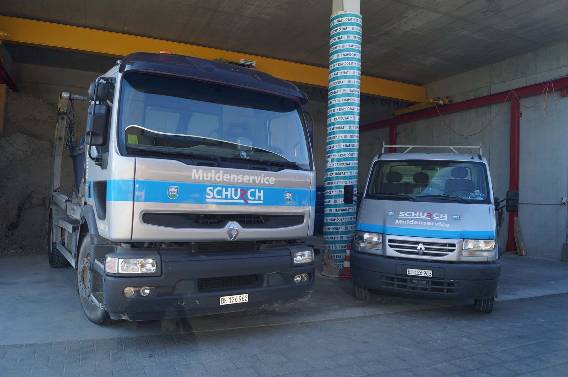 Transporte und Muldenservice - Schürch AG in Lyss