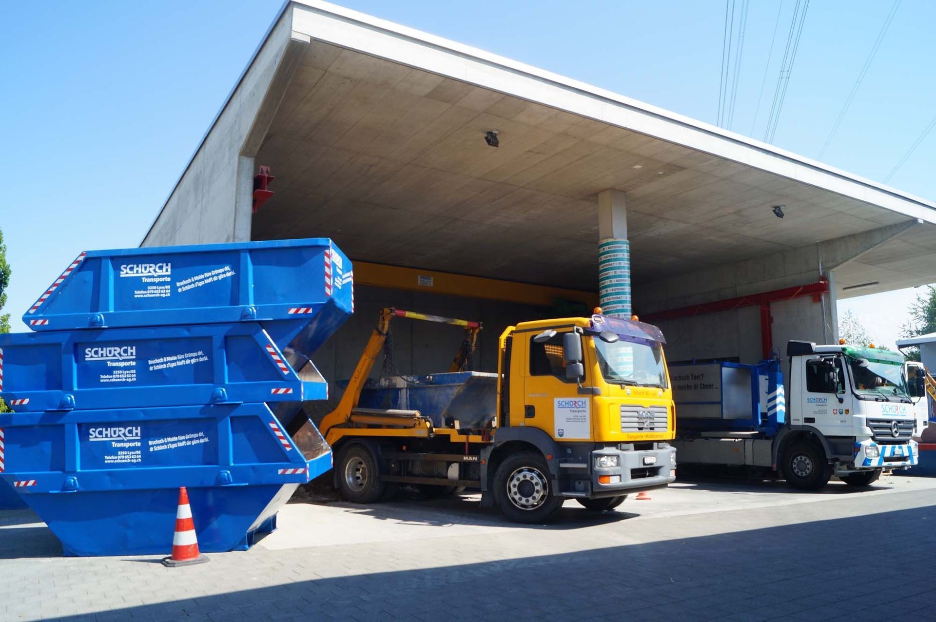 Transporte und Muldenservice - Schürch AG in Lyss