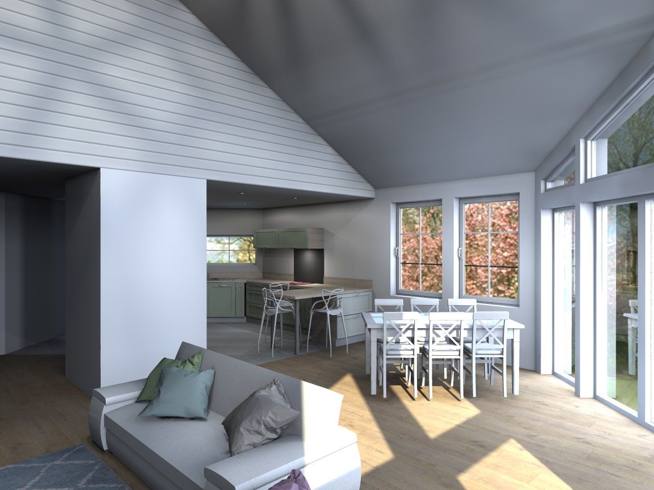 Réaménagement salon