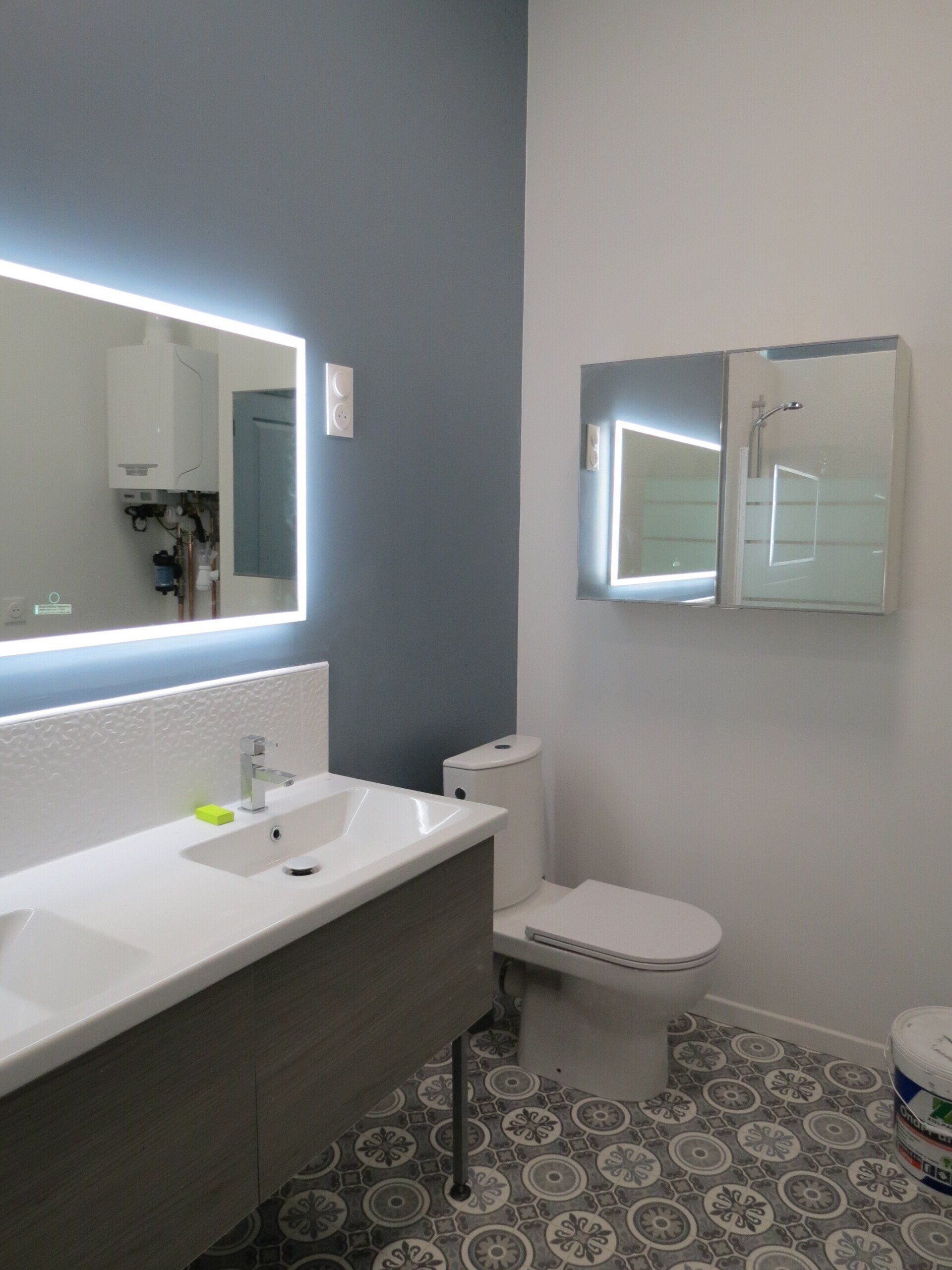 Réaménagement salle de bains