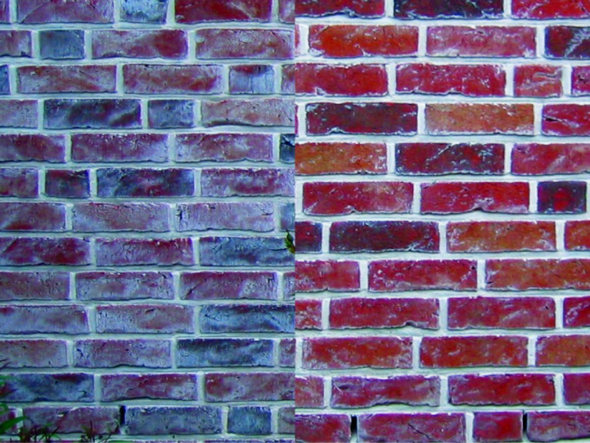 Vorher-Nachher-Bild zur Reinigung, Foto der KF Strahltechnik Dresden GmbH