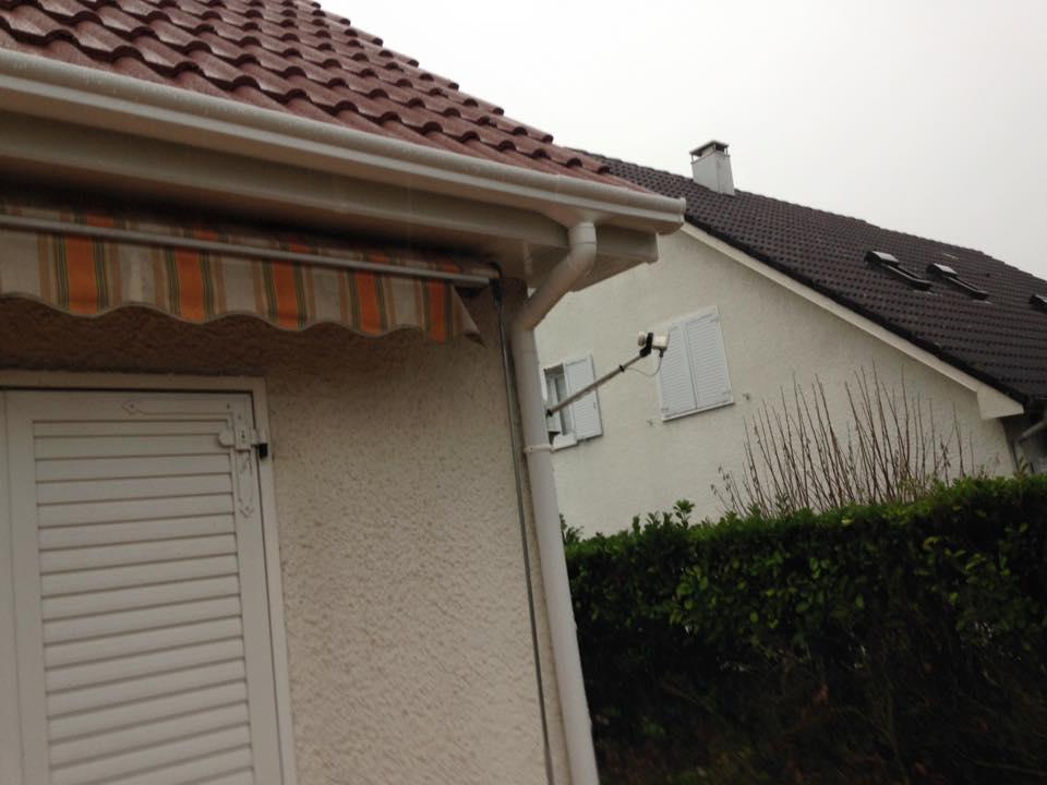 Dessous de toit PVC - gouttières