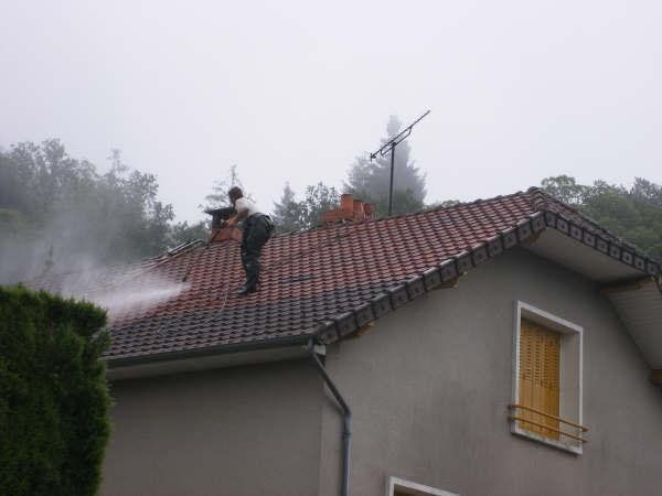 Nettoyage mécanique de la toiture