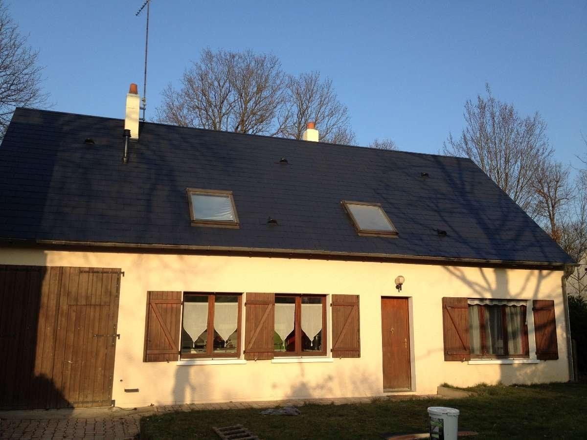 Après traitement de toiture