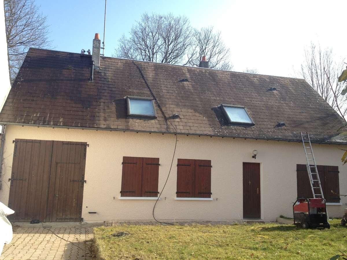 Avant de traitement de toiture