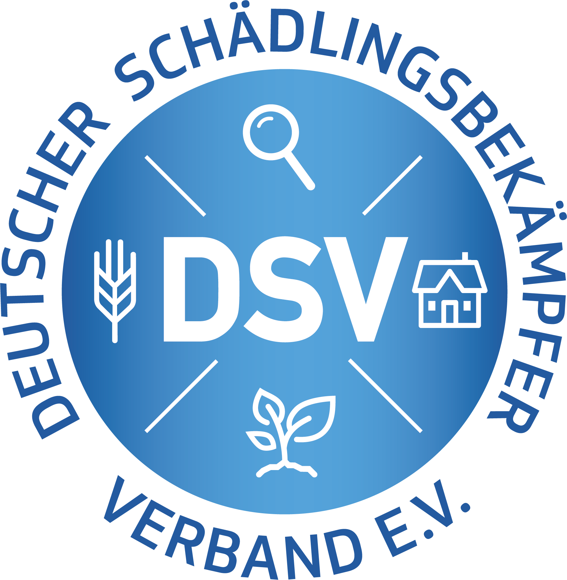 Fachbetrieb im deutschen Schädlingsbekämpfer-Verband Logo DSV