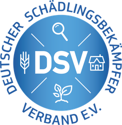 Fachbetrieb im deutschen Schädlingsbekämpfer-Verband Logo DSV