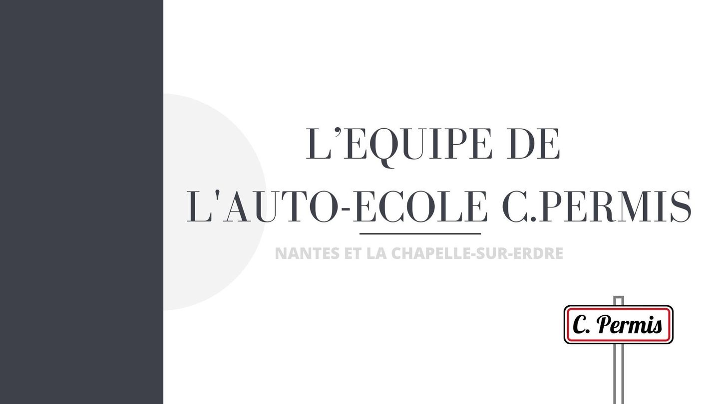 Les moniteurs de l'auto-école