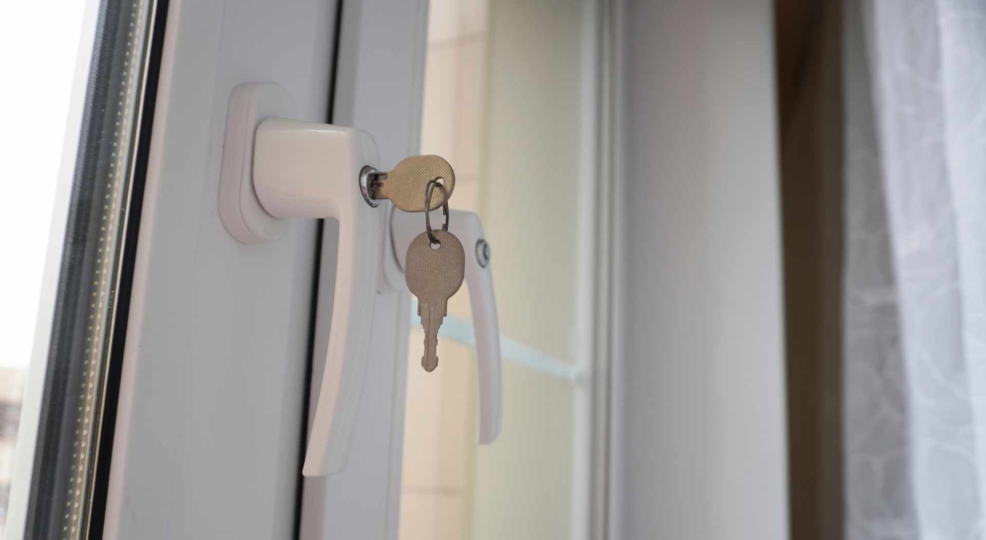 gesichtertes Fenster