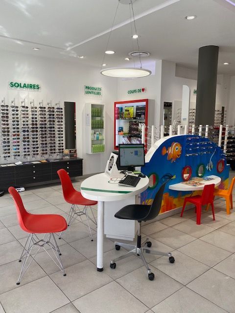 Des lunettes présentées.