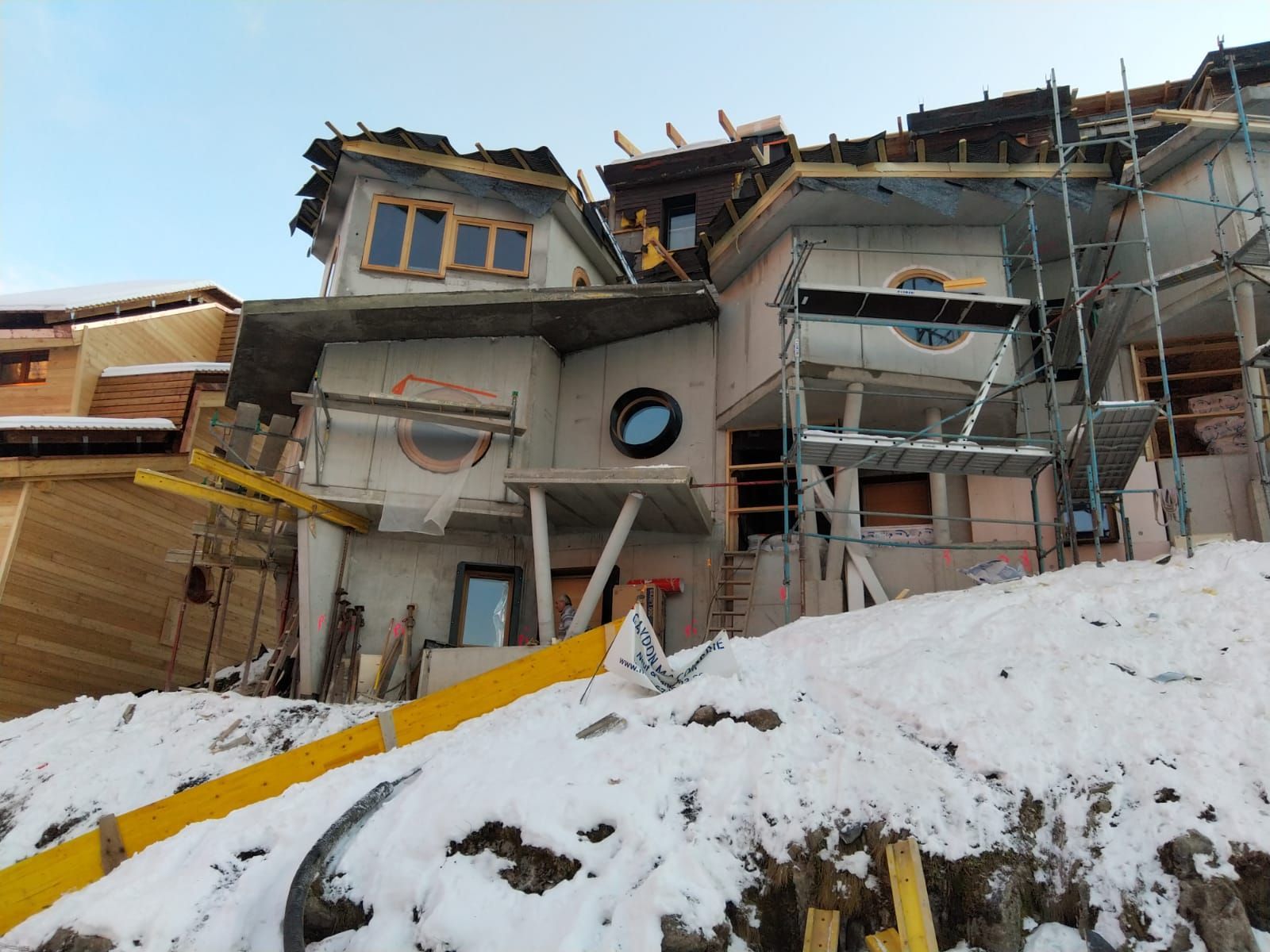 Construction de chalets