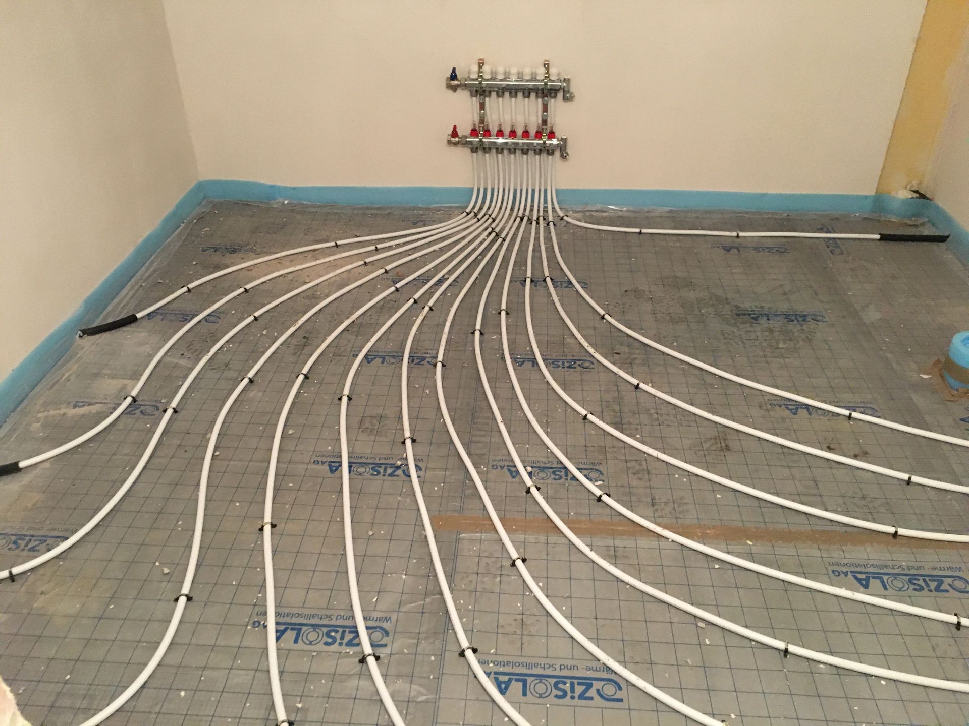 Chauffage au sol - Thierry Schopfer Sàrl