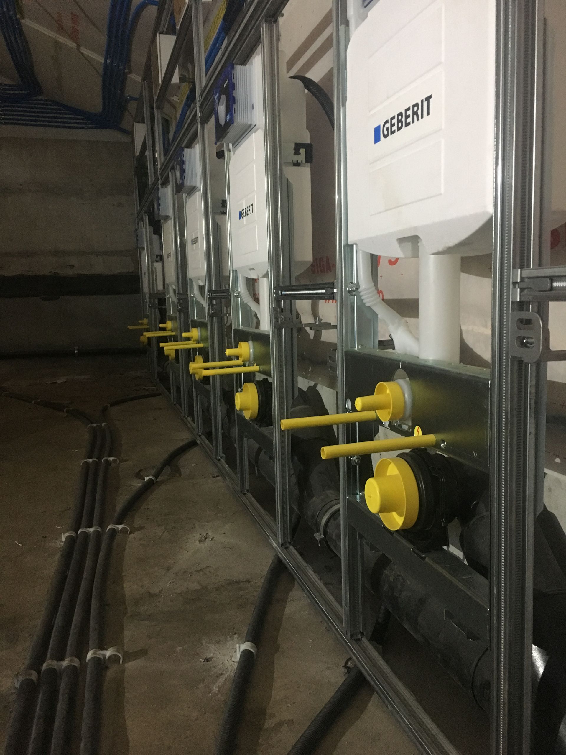 Installation de conduite pour salle de bains - Thierry Schopfer Sàrl