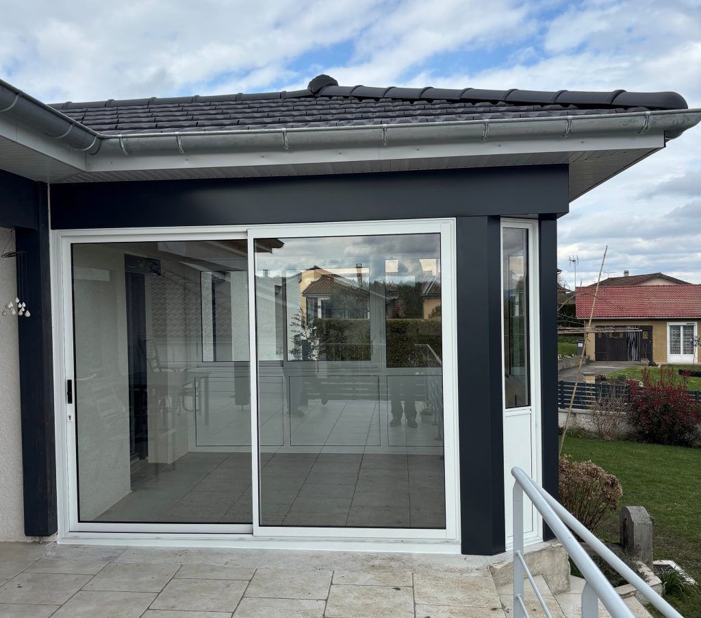 Des baies vitrées pour terrasse 2.