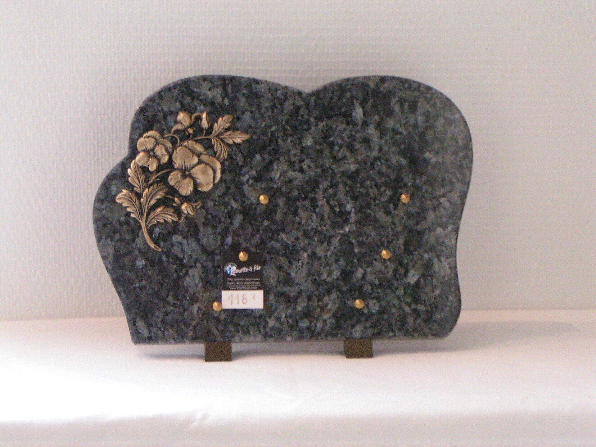 Plaque en Labrador Blue