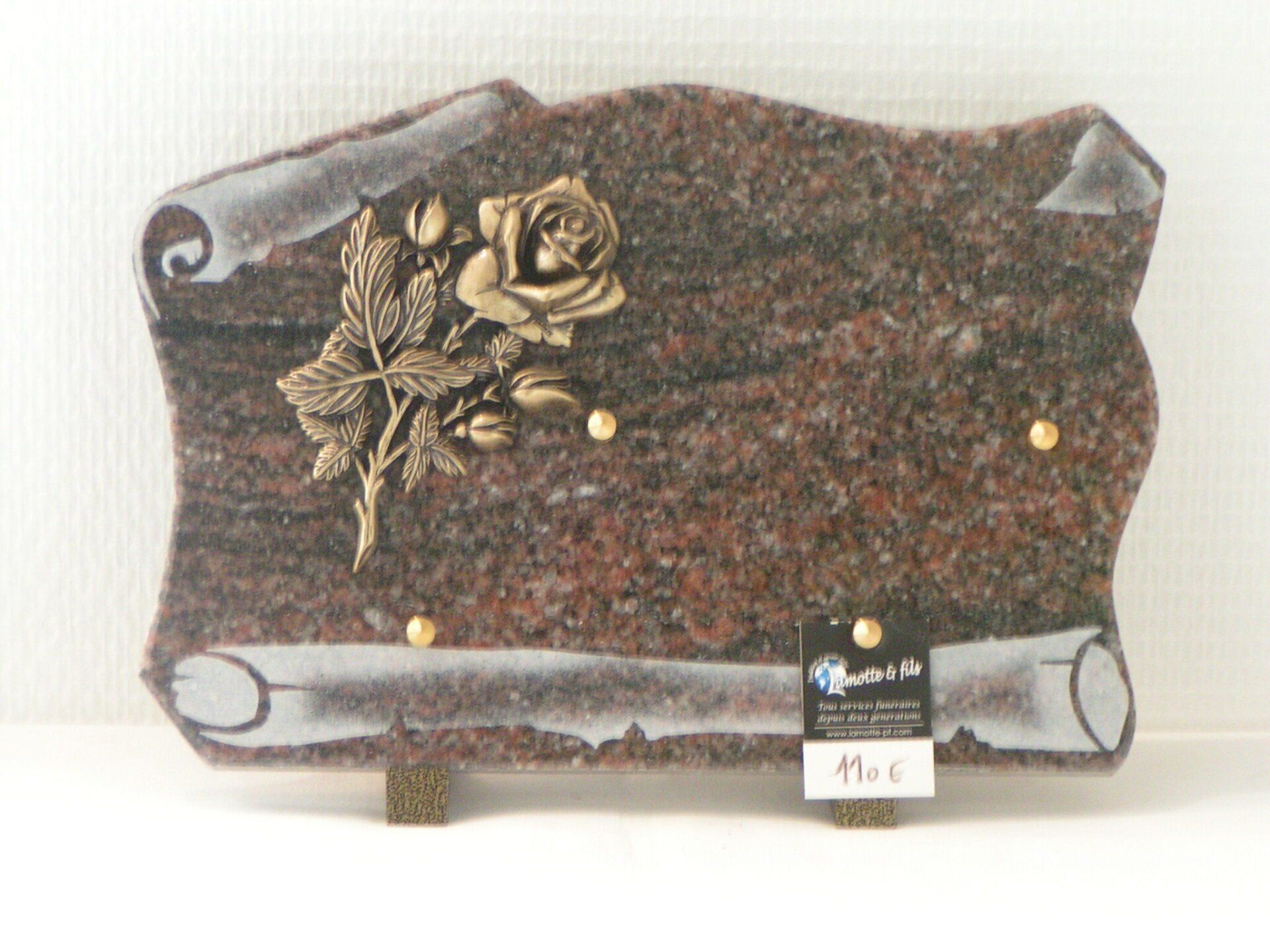 Plaque en forme parchemin Himalaya