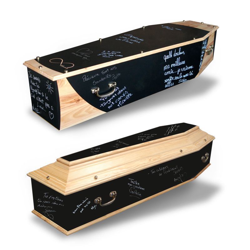 Cercueil personnalisé -  messages personnels
Pompes Funèbres LAMOTTE  ET FILS       
Saint- Maur-des-Fossés