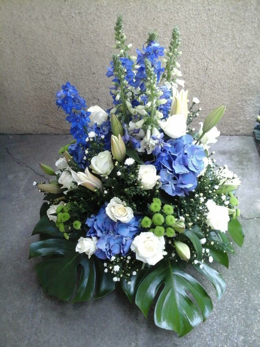 Fleurs en forme de pyramide