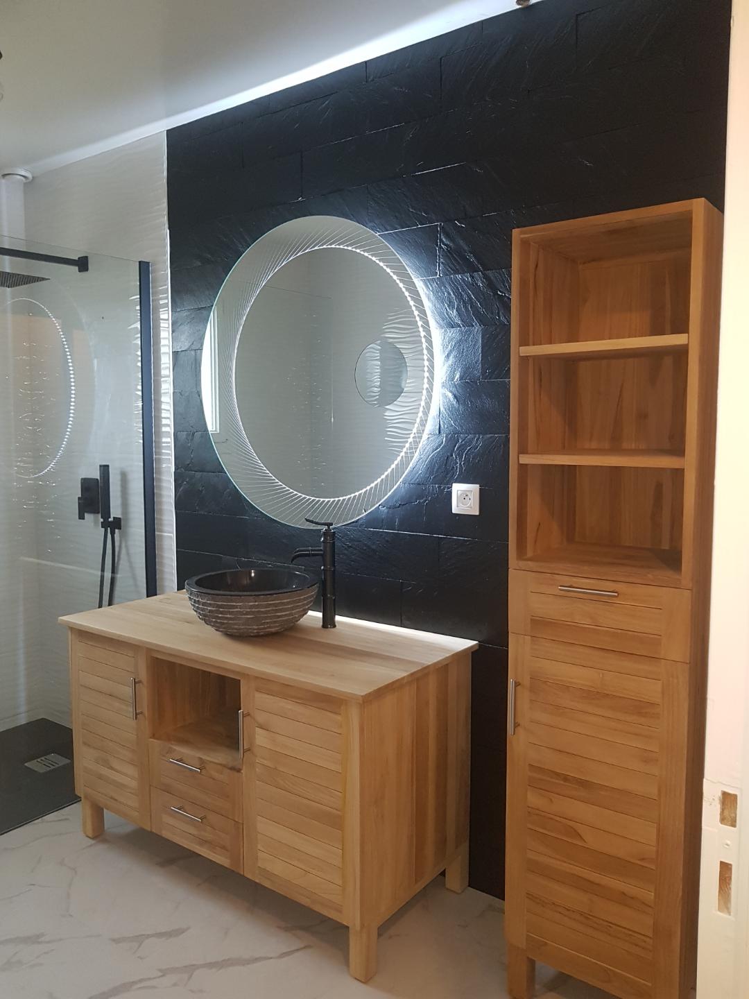 Pose de meubles de salle de bain