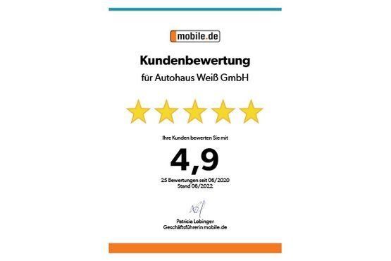 Kundenbewertung für die Autohaus Weiß GmbH