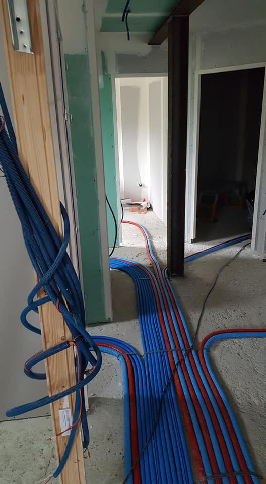 Travaux de plomberie