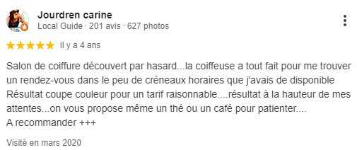 Avis client numéro 6