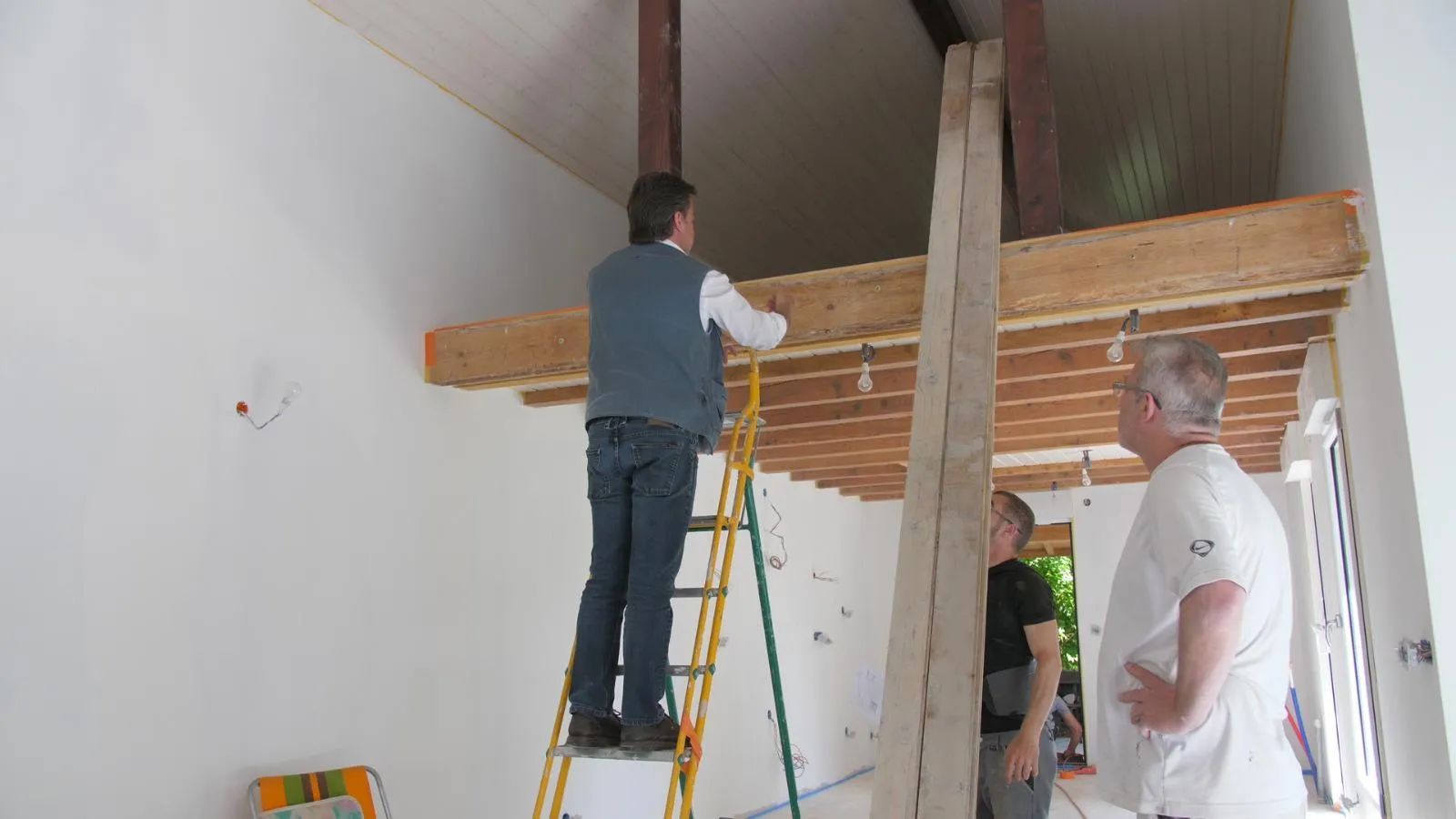 Professionnels en plein ouvrage