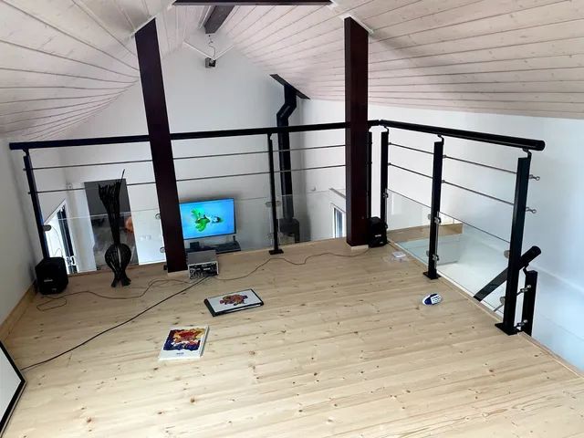 Prise de vue depuis les combles