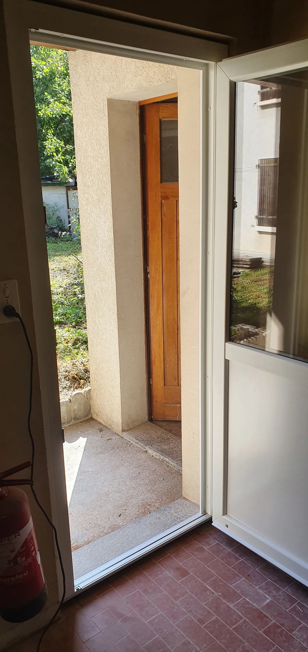 Installation de porte