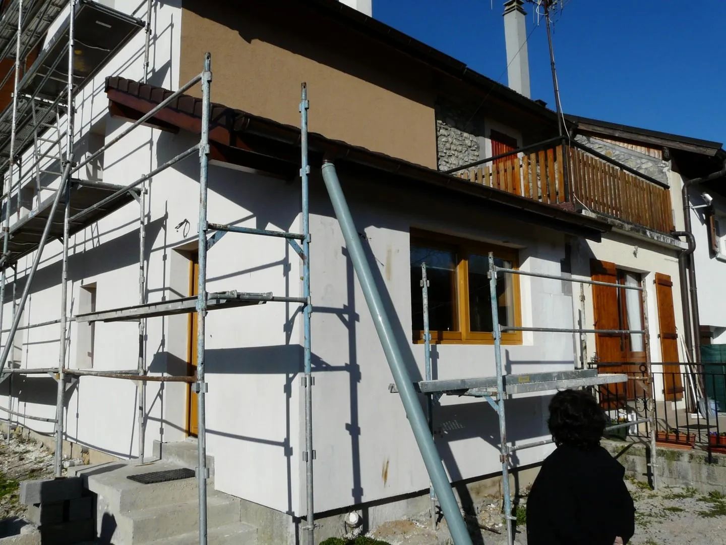 Réfection de l'extérieur d'une maison