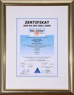 Zertifikat DIN EN ISO 9001:2008