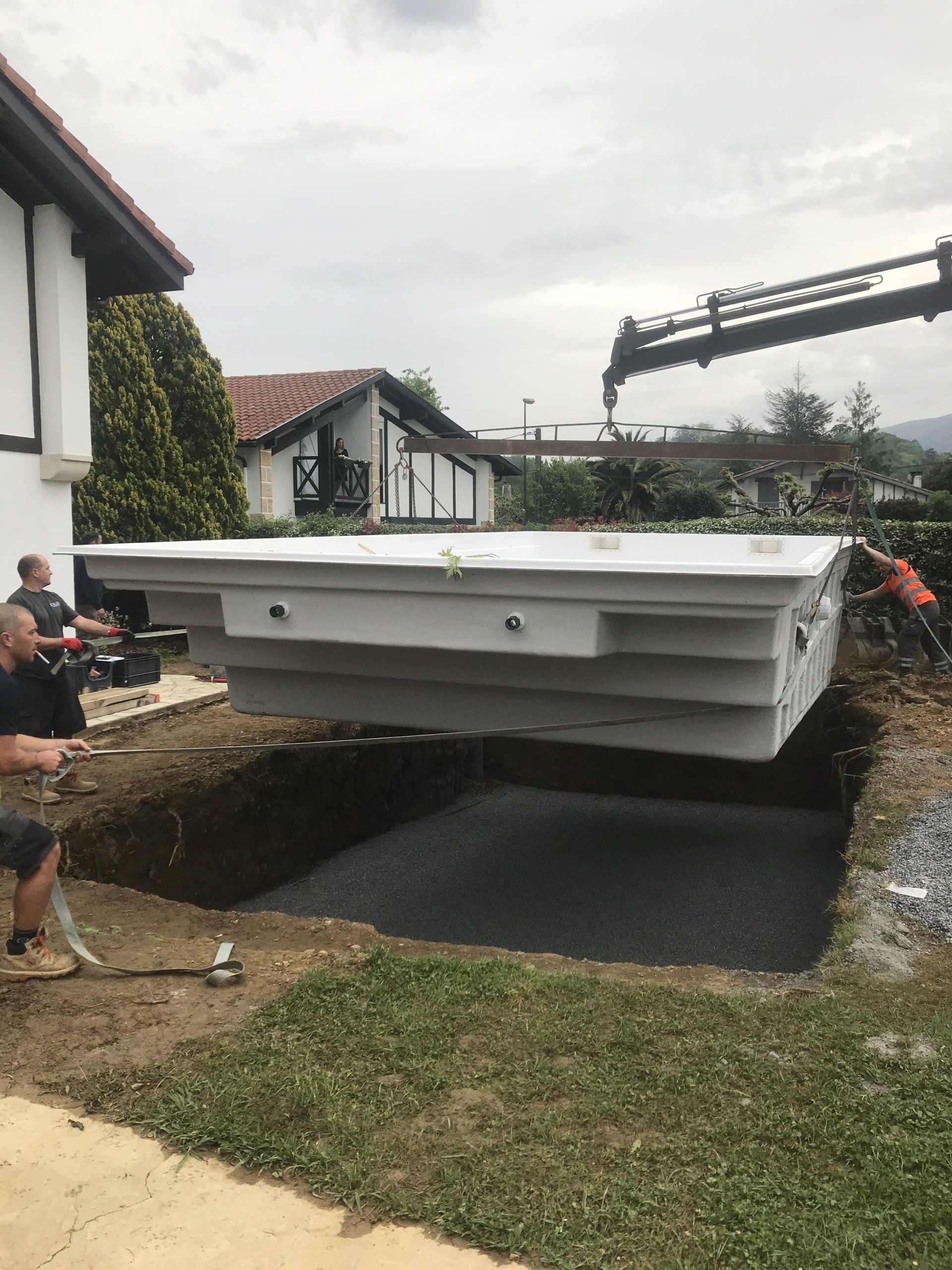 Installation piscine