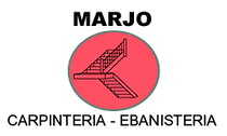 Un logo para marjo carpenteria - ebanistería
