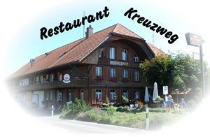 Restaurant von aussen - Restaurant Kreuzweg - Unterlangenegg Restaurant von aussen - Restaurant Kreuzweg - Unterlangenegg