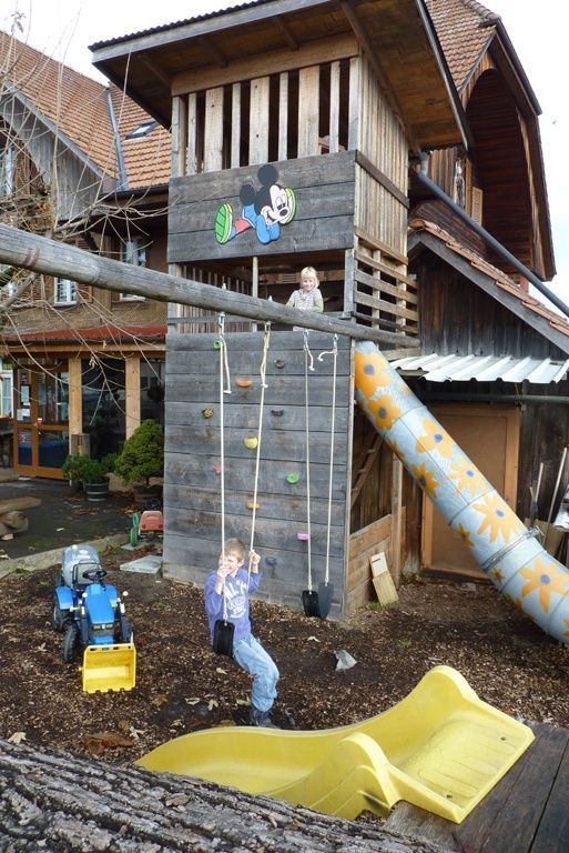 Kletterturm - Restaurant Kreuzweg - Unterlangenegg