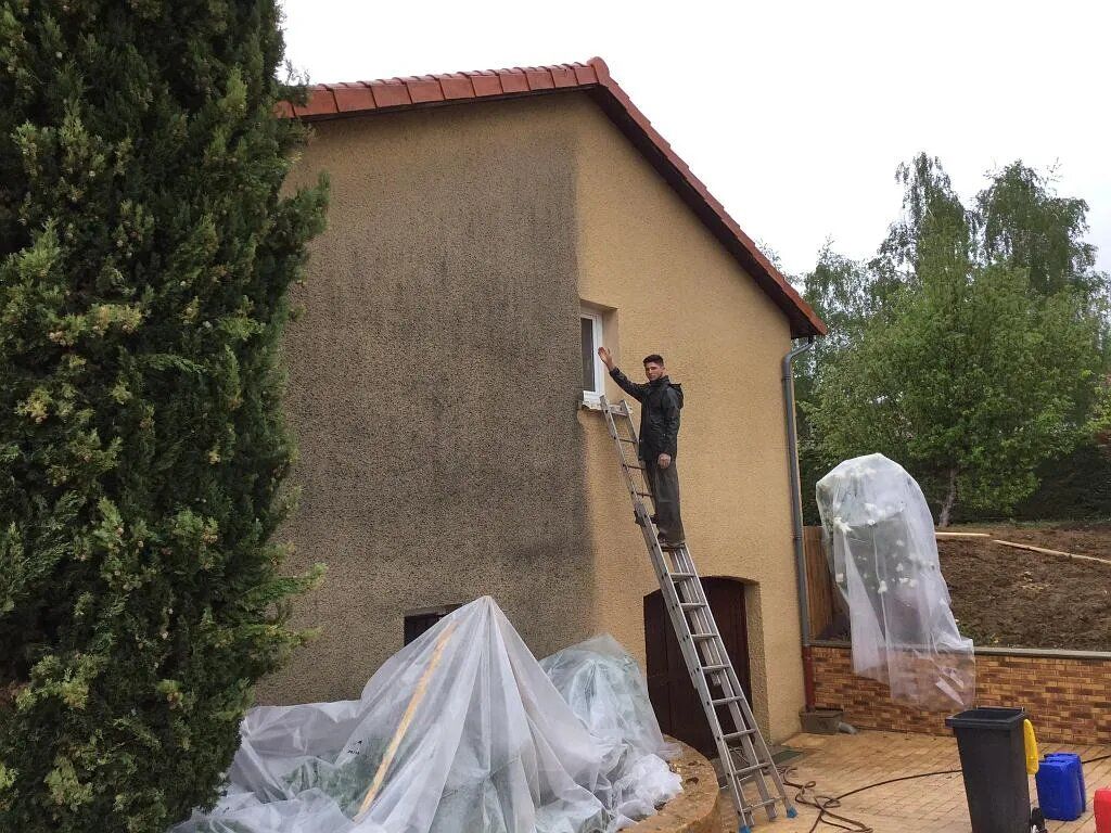 Nettoyage de façade, traitement et protection hydrofuge : après