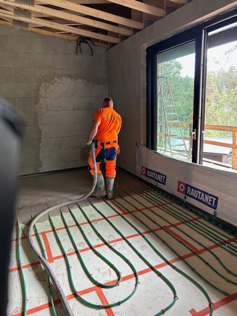 Betonilattiat Hareja Oy - betonipumppaus