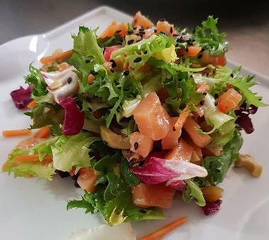 Restaurante Casa Paca plato de ensalada