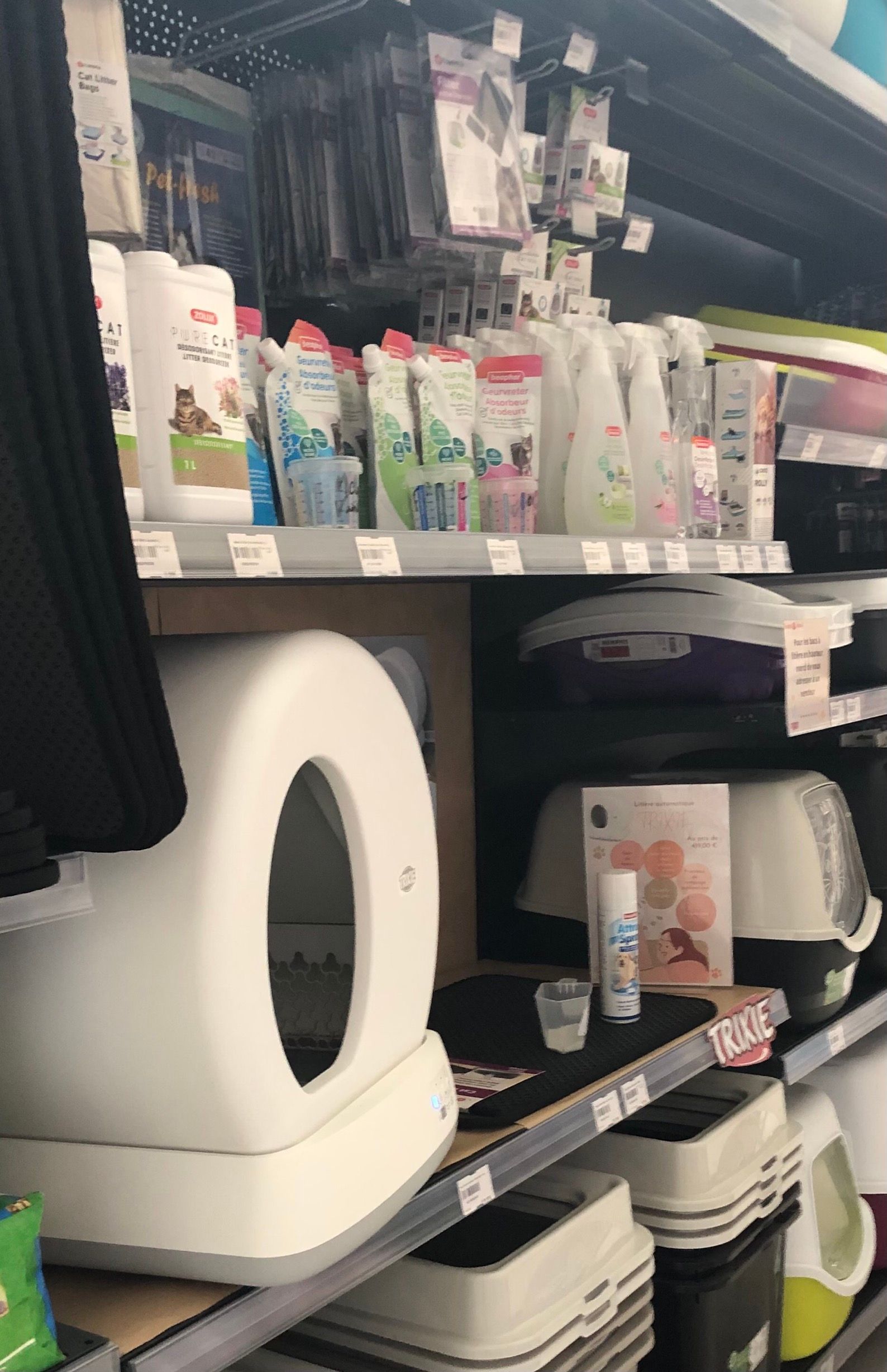 Litières pour chats