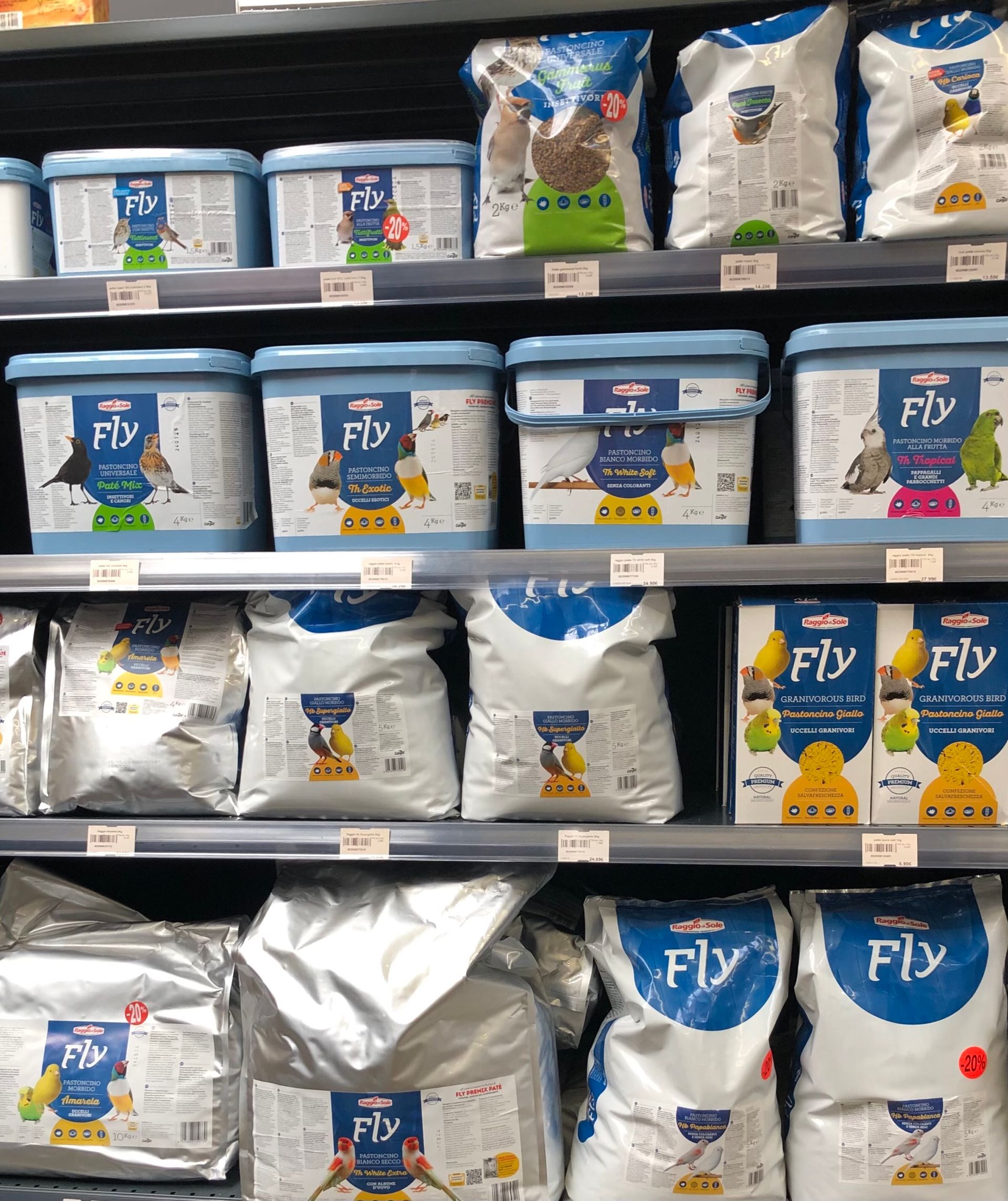 Nourriture pour oiseaux